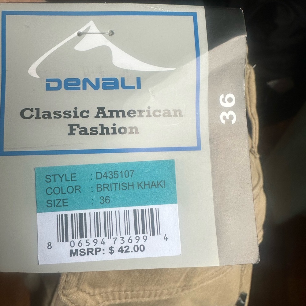 Men's British Khaki Pants